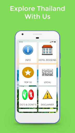 Android application Travel Thailand: Vacation Deal screenshort
