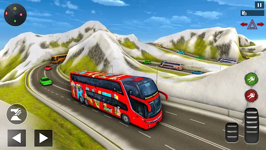 Bus-Simulator-Spiel: Busfahrt