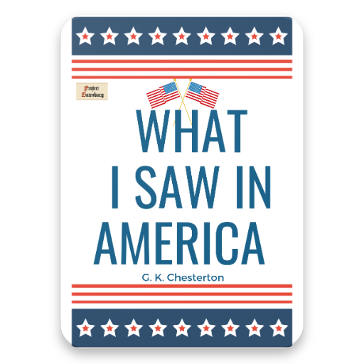 What I Saw In America