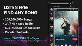 screenshot of FREEMUSIC© MP3 Music Player