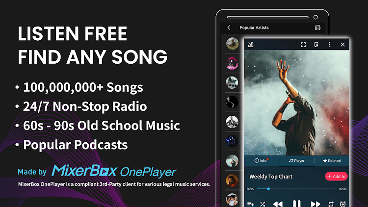 FREEMUSIC© MP3 Music Player - 19.72 - (Android)