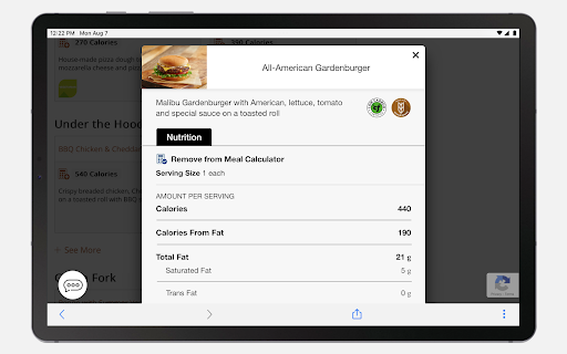 Screenshot of CampusDish