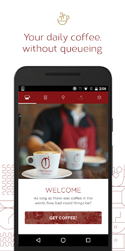 Android application Anomali Coffee screenshort