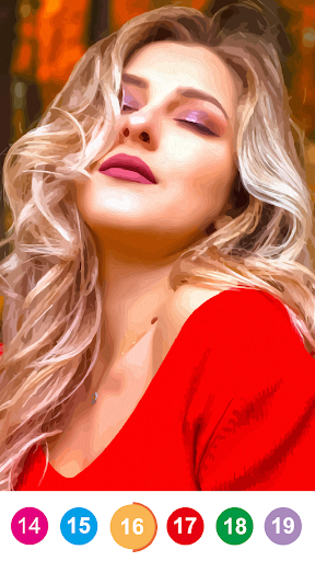 Android application Magic Color | Paint by Number screenshort