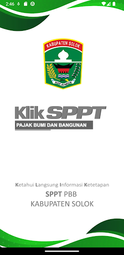 Android application KlikSPPT Kab. Solok screenshort