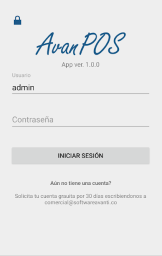Android application AvanPOS - ERP screenshort