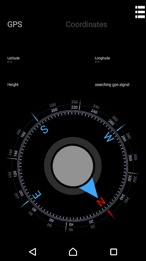 GPS Coordinates Screen 3
