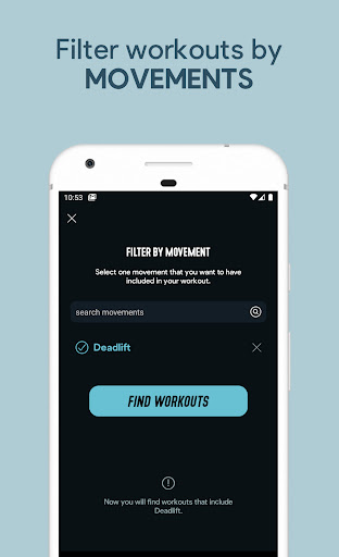 Unlocked - Workout Generator