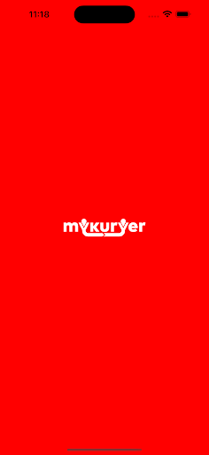 Android application MyKuryer screenshort