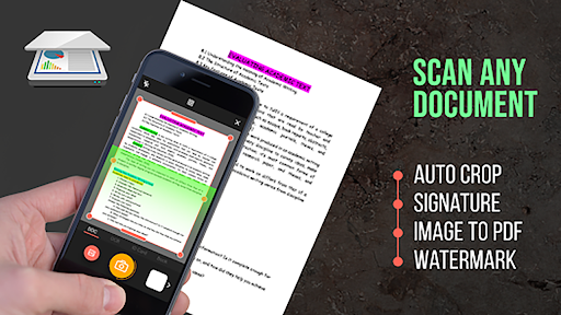 Android application PDF Scanner - Document Scanner screenshort