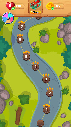 Android application Bubble Pop screenshort