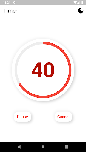 Timer App Screen 3