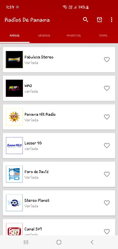 Radios Panama Screen 2