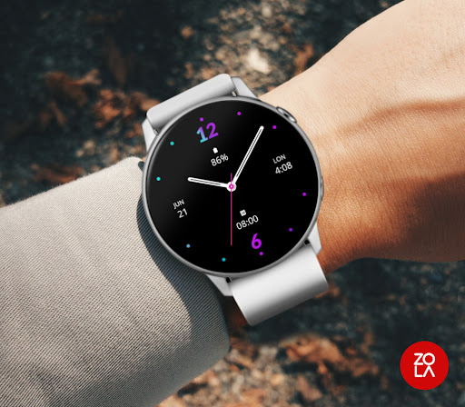 Black Style Watch Face Screen 3