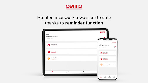 perma CONNECT APP Screen 3
