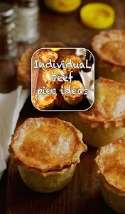 Individual beef pies ideas
