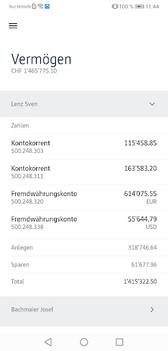 Clientis Sparkasse Sense Screen 2