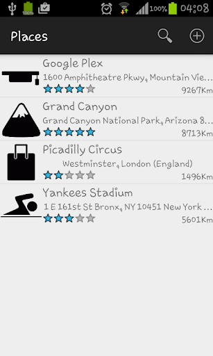 My Sites Screen 3