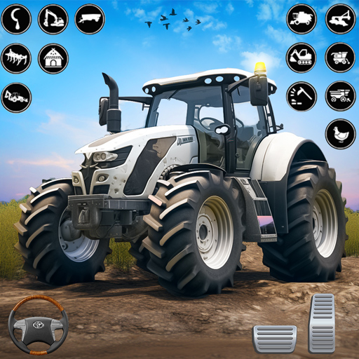 Tractor Farming: Tractor Game logo