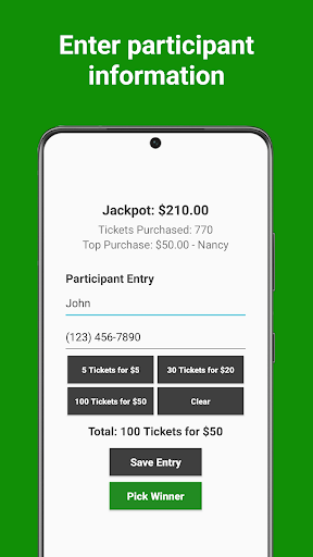QuickTix: Raffle & 50/50 screenshot 2