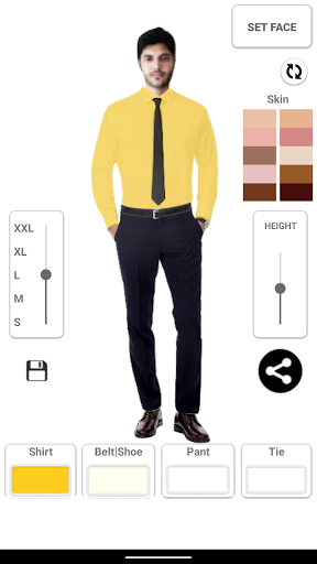 Man Formal Outfit - Shirt and