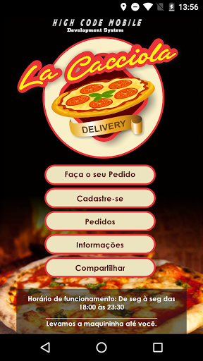 Pizzaria La Cacciola Screen 2