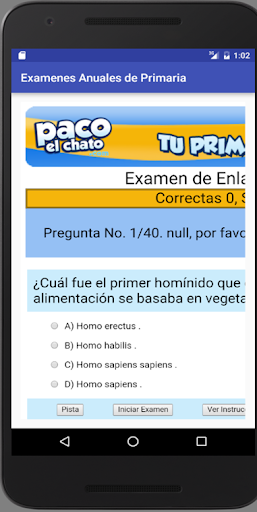 Exámenes Anuales de Primaria