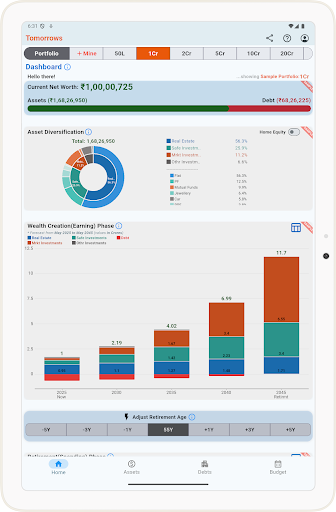 Tomorrows Net Worth Forecaster
