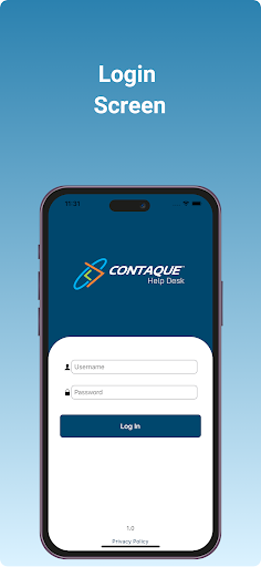 Android application Contaque Helpdesk screenshort