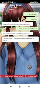 Sakura School Call & Chat