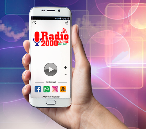 Android application Radio 2000 Carhue Online screenshort