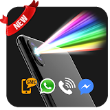 Color Flash Light Alert Call & SMS icon