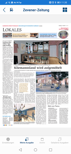 Zevener Zeitung Screen 3