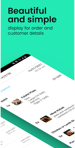 Foodbit POS | Receive & Manage Screen 3