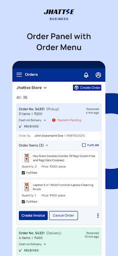 JS Business: GST Invoice Maker Screen 3
