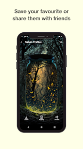 Captura de Pantalla 3 Papel pintado de Luciérnagas android