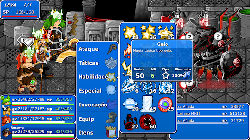 Visualização do aplicativo