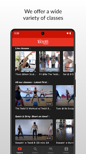 The Teddi B Workout Screenshot 3 - AppWisp.com