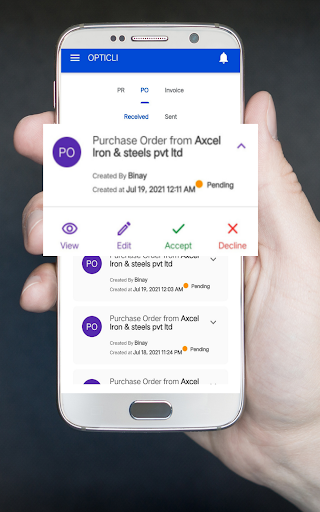Opticli  Invoice, GST, Inventory, Purchase, Sale