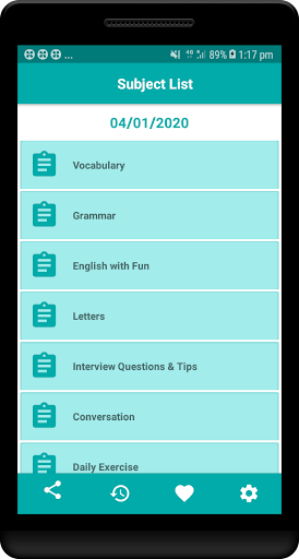 Smart english classes for all Screen 3