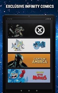 لقطة شاشة من Marvel Unlimited