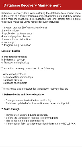 Database Management System Screen 3