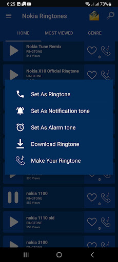 ALL NOKIA Mobile Ringtones Screenshot 2 - AppWisp.com