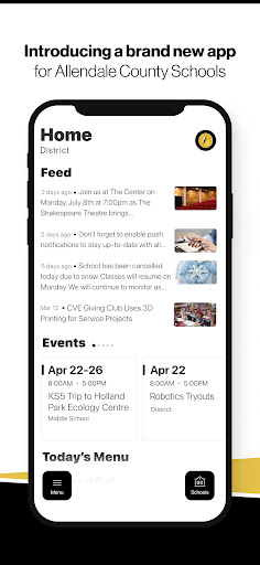 Android application Allendale County Schools screenshort