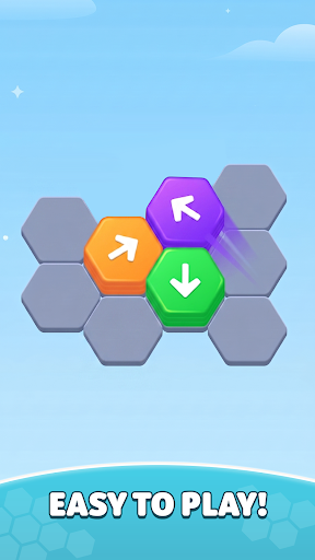 Hexa Arrow Puzzle screenshot 8