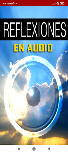 Android application Reflexiones Cristianas (Audio) screenshort