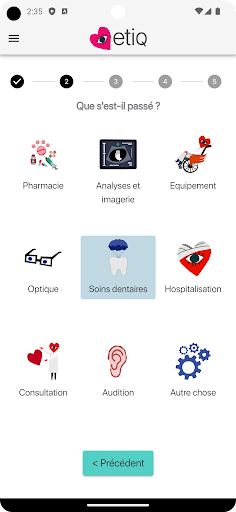 ETIQ Mutuelle Santé Screen 2