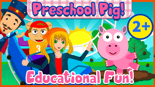 Android application Preschool Pig - learn ABC! screenshort