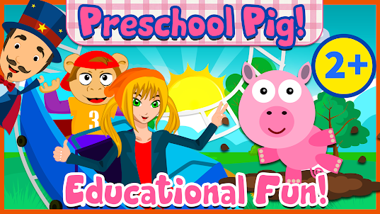 Preschool Pig - learn ABC!
