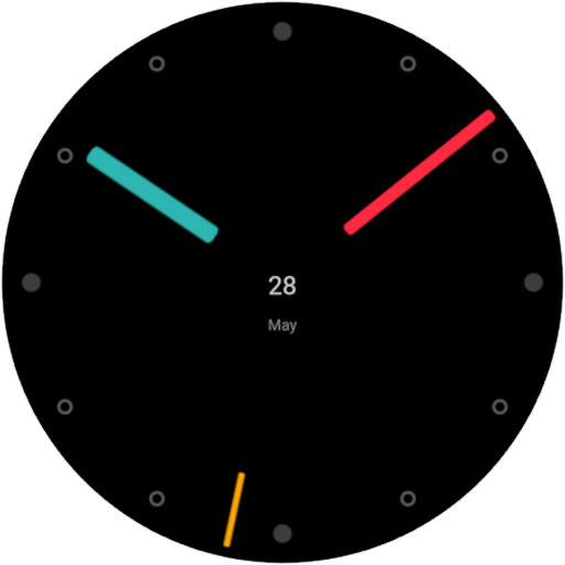 minimalistic Watch Face Logo